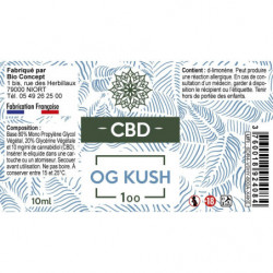 E-liquide au CBD - OG Kush