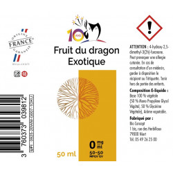 E-liquide Fruit du dragon Exotique - 50ml