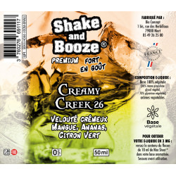 Shake & Booze - Creamy Creek - 50ml