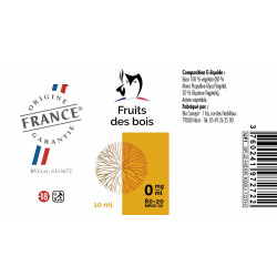 E-liquide Fruits des Bois - 10ml