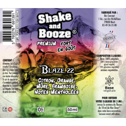 Shake & Booze - Blaze - 50ml