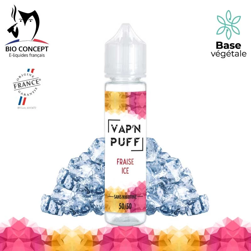 E liquide VapN Puff FRAISE ICE