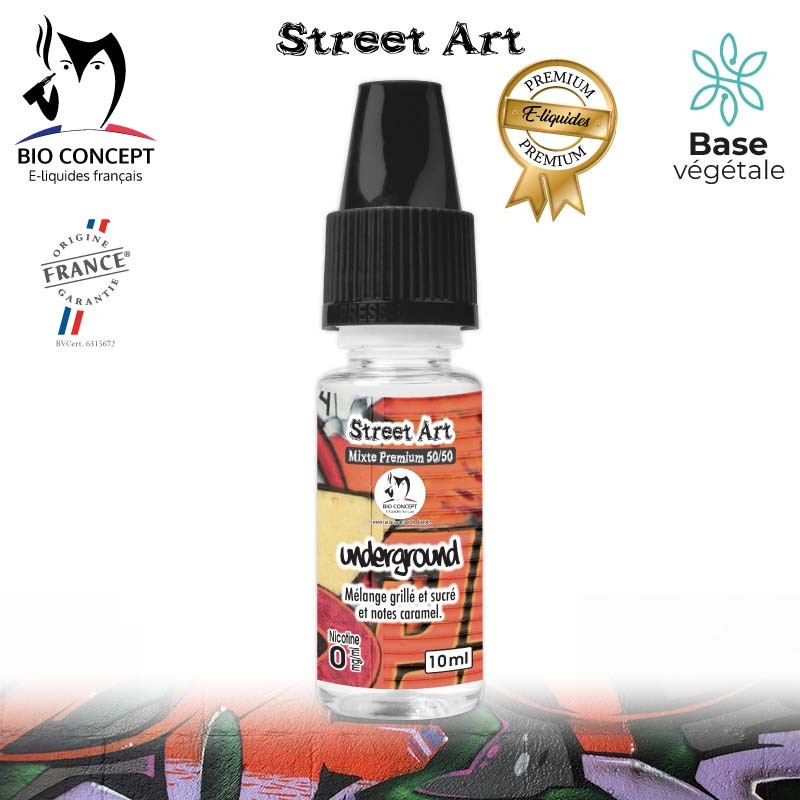 E-liquide premium Street Art Underground Bioconcept