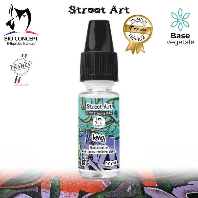 E-liquide premium Street Art King Bioconcept