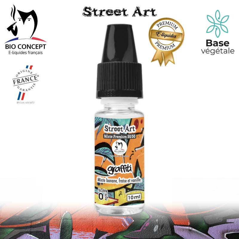 E-liquide premium Street Art Graffiti Bioconcept