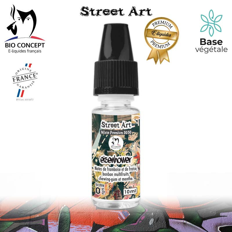 E-liquide premium Street Art Eisenhower Bioconcept