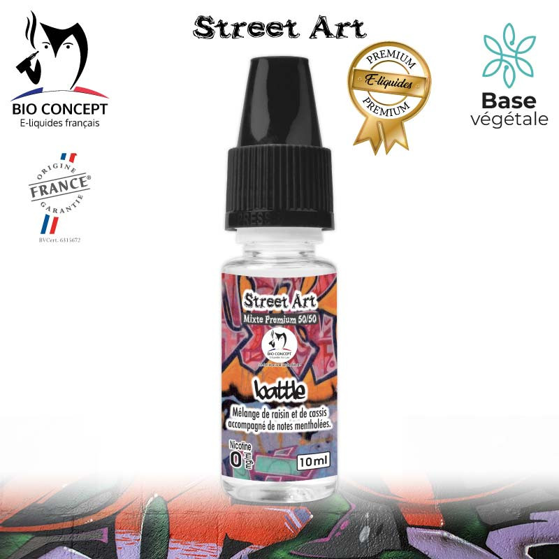 E-liquide premium Street Art Battle Bioconcept