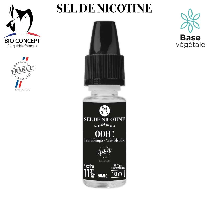 Sel de nicotine - OOH ! - 10ml