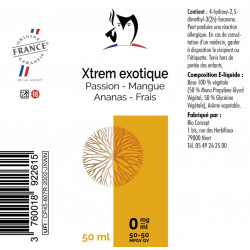 E-liquide Xtrem Exotique - 50ml