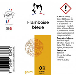 E-liquide Framboise Bleue