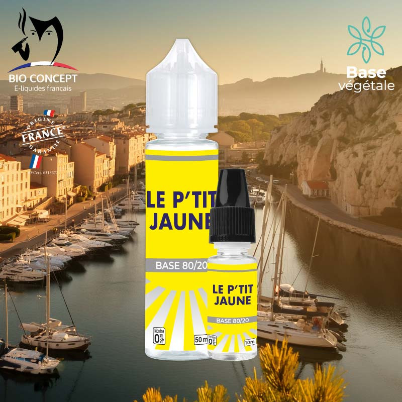 E-liquide P'tit Jaune Pastis Bioconcept