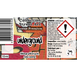 Underground - Street Art - Arôme DIY pour E-liquide