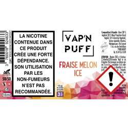 Fraise melon ice - Vap'n puff