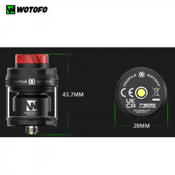 Dimensions Profile X RTA Wotofo