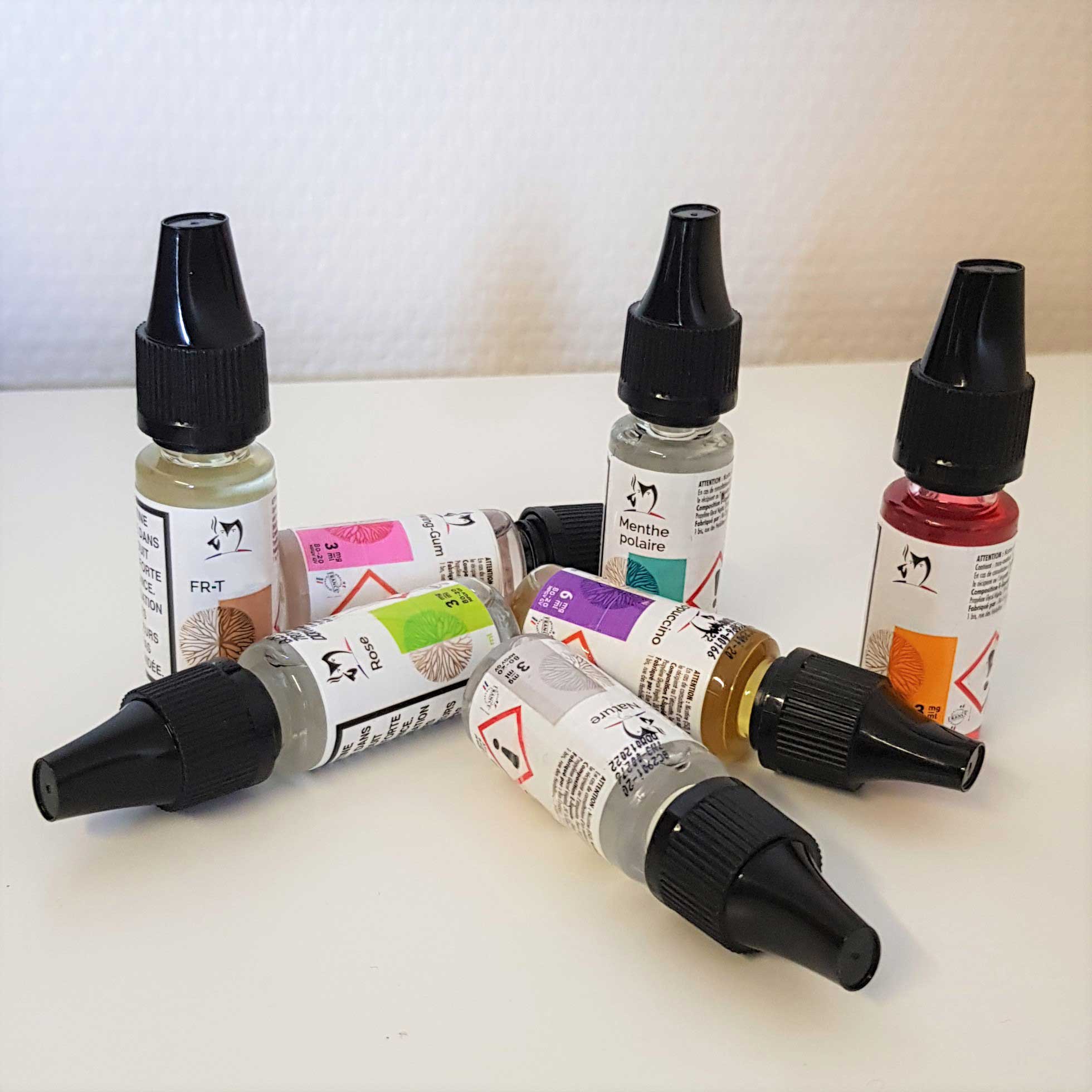 Flacons e liquides